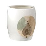 Whole Home Gossimer Leaf Wastebasket