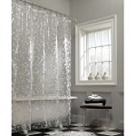 Colormate Ice Circles Peva Shower Curtain