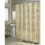 Colormate Beesha Bamboo Shower Curtain