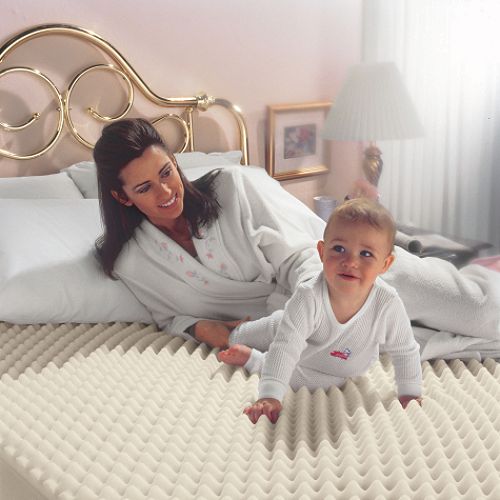Dream Solutions Smart Foam 1 in. Mattress Topper