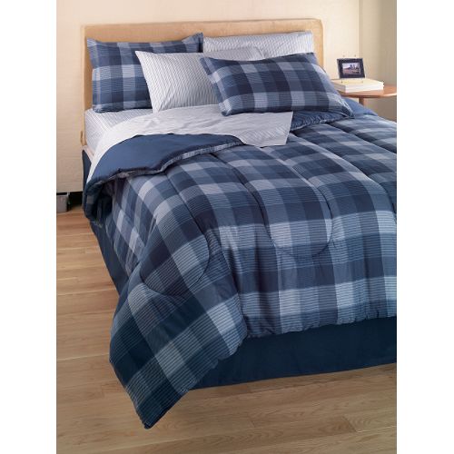 The Whole Bed - 220 TC Hoffman Plaid Complete Bed Set