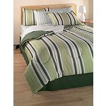 High Country Linens The Whole Bed" - 220 TC Aspen Stripe Complete Bed Set