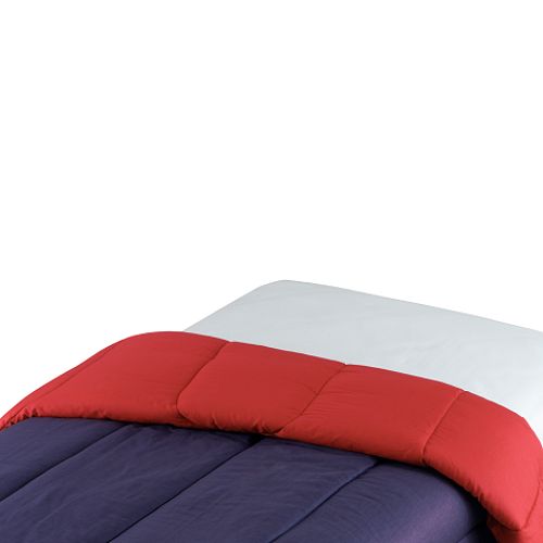 Great Price Navy / Red Reversible Comforter