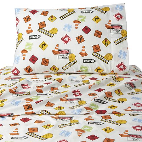 Colormate Kids Truckin Sheet Set