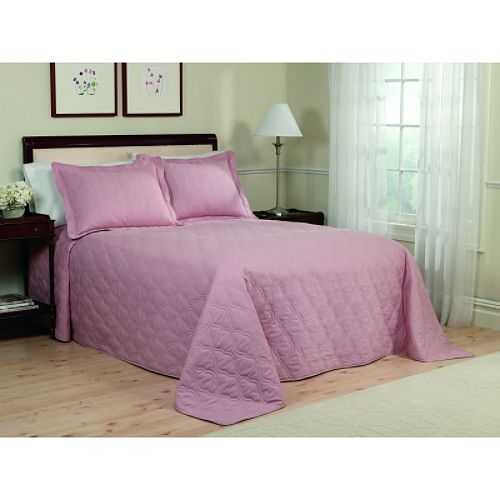 Cannon Rose Trellis Solid Bedspread Mini Sets