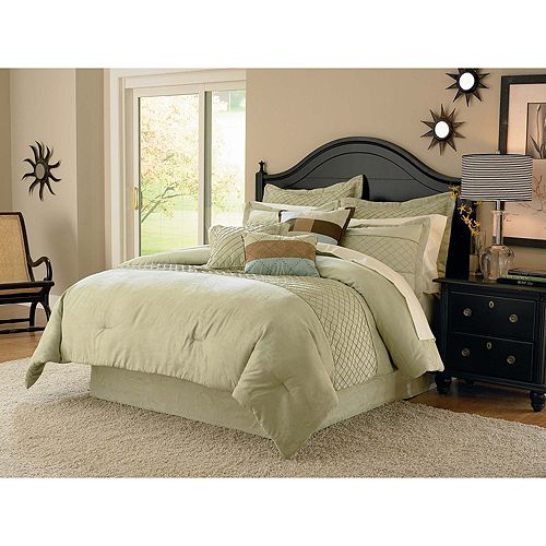 Cannon Sage Microsuede Comforter Set