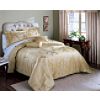 Ivory Leeds Jacquard Bedspread Sets