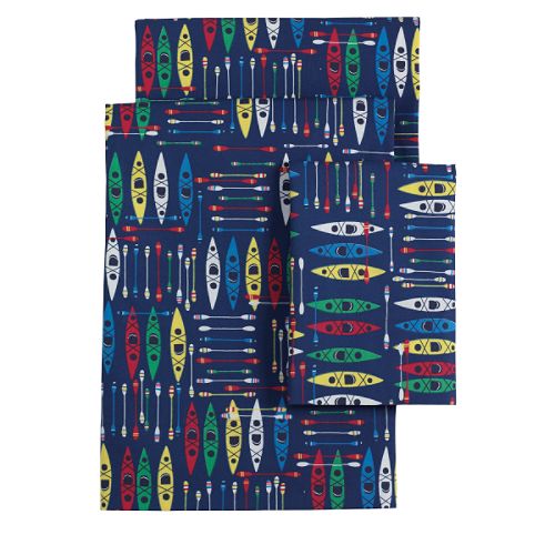 Lands' End Kayak Paddles Sheet Set