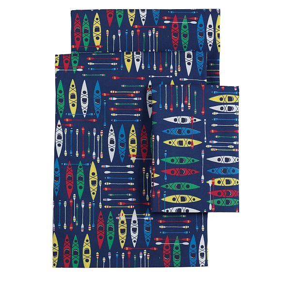 Lands' End Kayak Paddles Sheet Set