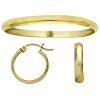 Bangle & Earring Set 10K