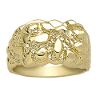 Gold Nugget Ring, 10K