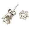 1ct Diamond Stud Earrings 14K