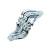 1/33ct tw Diamond Accent Marquise Shaped Promise Ring in 10K White Gold