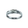 1/25ct tw Diamond Five Stone Swirl Men