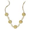 Gold Flower 16in Necklace, 10K