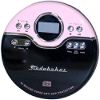 Studebaker Pink/Black Joggable Personal AM/FM CD Player with 45sec Anti-Skip