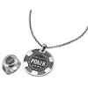 Official World Series of Poker Men's Stainless Steel Pendant and Ring Set made by Technosteel