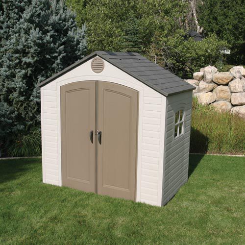 Lifetime 8 ft. x 5 f. Shed with Window