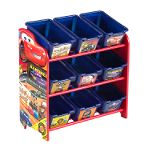 Disney Disney Pixar Cars 9 Bin Toy Organizer by Delta Enterprise Corp.