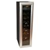 18-Bottle Capacity Thermal Electric Wine Tower Storage with Black Cabinet and