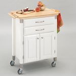 Click here to buy Dolly Madison Prep & Serve Kitchen Cart by Home Styles.
