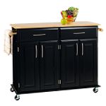 Click here to buy Dolly Madison Kitchen Island Cart by Home Styles.