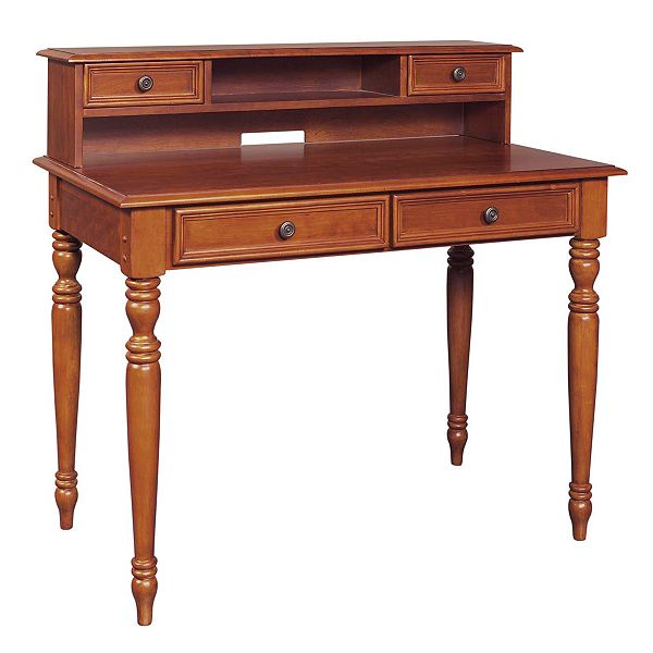 Home Styles Homestead Student Desk Hutch - Warm Oak