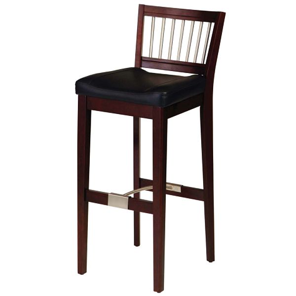 Home Styles Bar Stool 41" with Metal Stretcher - Cherry