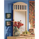 South Shore Natural Maple Mirror