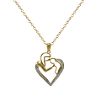 10kt Diamond Mother and Child Pendant