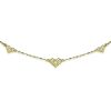 14kt 3 Heart Bracelet