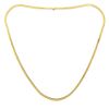 10kt Gold 3mm 18in. Herringbone Necklace