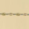 10K Tri-color Bracelet