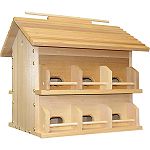 12 Room Redwood Starling Resistant Martin House