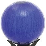 Achla 10-Inch Gazing Globe Blue Crackle