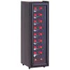 18-Bottle Capacity Thermal Electric Wine Tower Storage Black