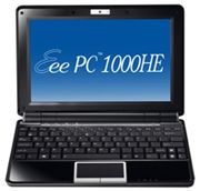 ASUS Eee PC 1.66GHz 10in 160GB HDD 1GB Windows XP Home Notebook Black