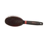 Black Velvet Oval Cushion Brush