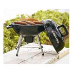 151 sq. in. Cooking Area Round Table Top Charcoal Grill