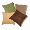 Faux Suede Decorative Pillows