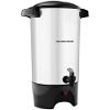 42-cup Coffee Maker - Black & Chrome