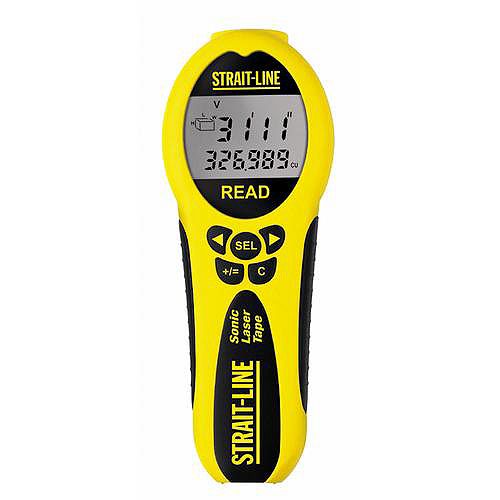 Strait-Line Sonic Laser Tape