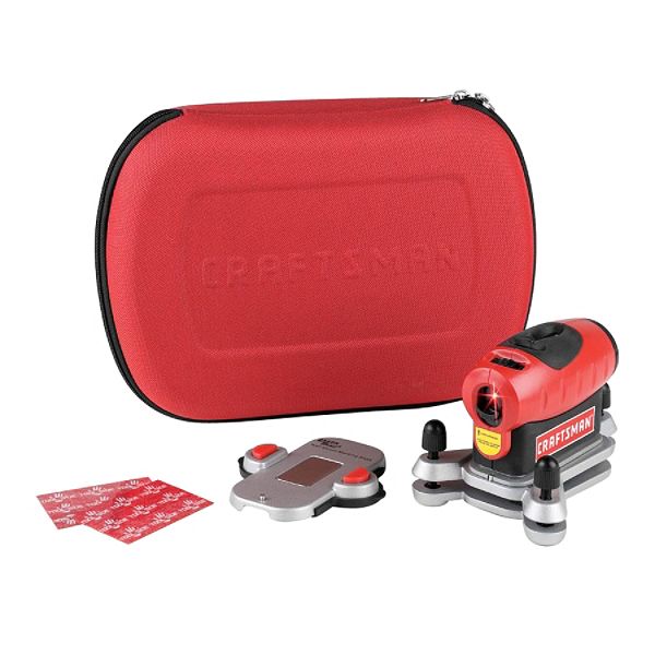 Craftsman Laser Trac Level with Carrying Case and Laser Enhancing