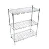 Chrome 3-Shelf Storage Unit