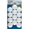 12 pk. White Practice Golf Balls, Solid