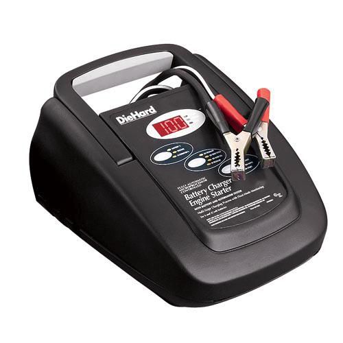 DieHard Microprocessor - Controlled Battery Charger and Tester, 80 Amp Engine Start