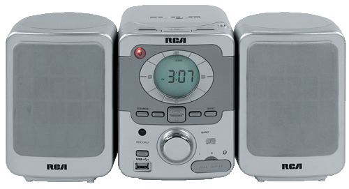 RCA Bookshelf CD Stereo System