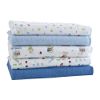 5-pack Boys Flannel Receiving Blanket