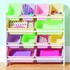 Kids Organizer 12 Bin White/Pastel