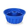 Blue Silicone Bundt Cake Pan